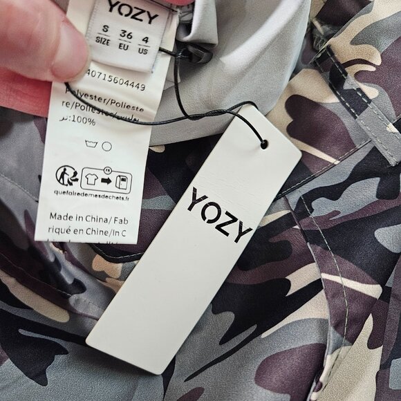 YOZY Camo Wide Leg Pants, Size S - Picture 4 of 5